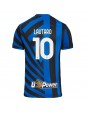 Inter Milan Lautaro Martinez #10 Domaci Dres 2024-25 Kratak Rukavima